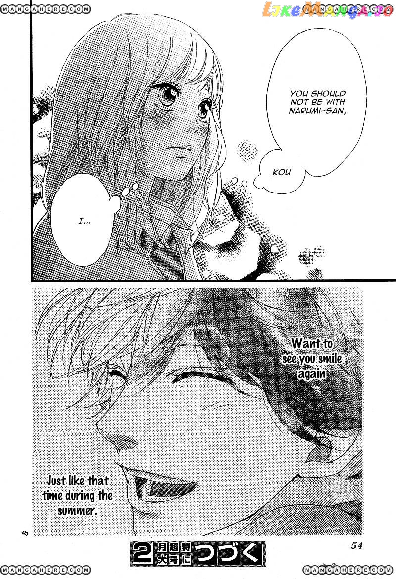 Ao Haru Ride, Chapter 24 image 47